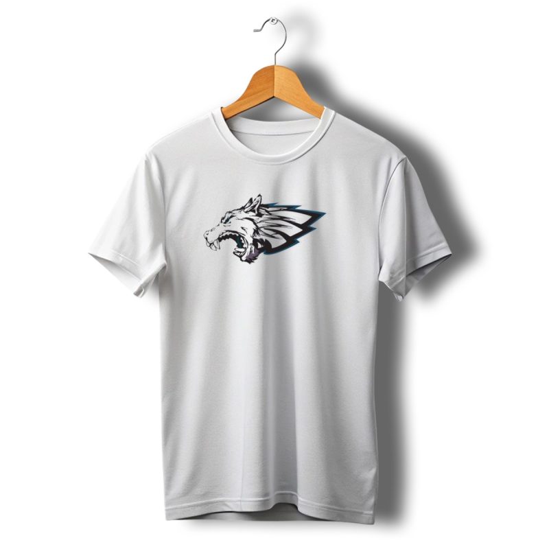 Eliot Shorr Parks Darren Grimes X Eagles Wolf Head Wings T Shirt T Shirt 1 1