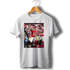 Espn Monday Night Football Final Kansas City Chiefs 26 New Orleans Saints 13 T Shirt