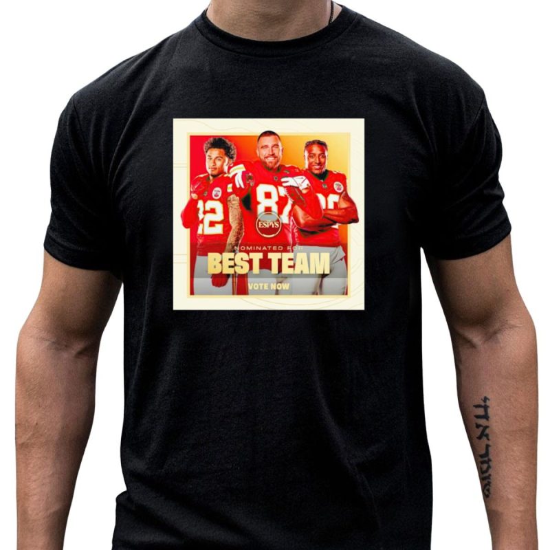 Espys Nominated For Best Team Vote Now Chiefs Kingdom T Shirt T Shirt 1 1