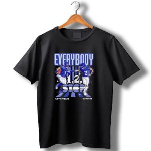 Everybody 1 2 Step Justin Fields Dj Moore Chicago Bears T Shirt