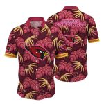 Exotic Fronds Arizona Cardinals Tropical Hawaiian Shirt