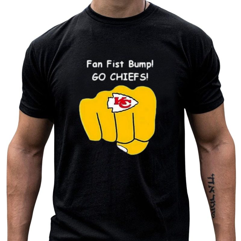 Fan Fist Bump Go Chiefs Kc T Shirt T Shirt 1 1