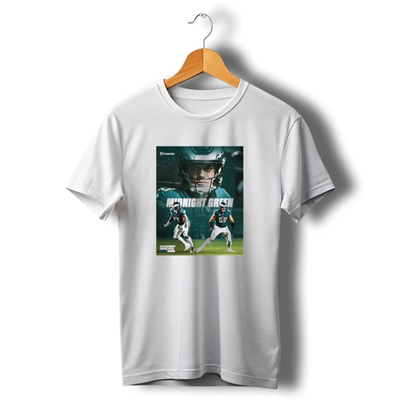 Fanduel Philadelphia Eagles Midnight Green Nfc Championship T Shirt T Shirt 1 1