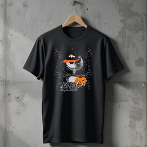 Fear the Denver Broncos Halloween NFL T-Shirt