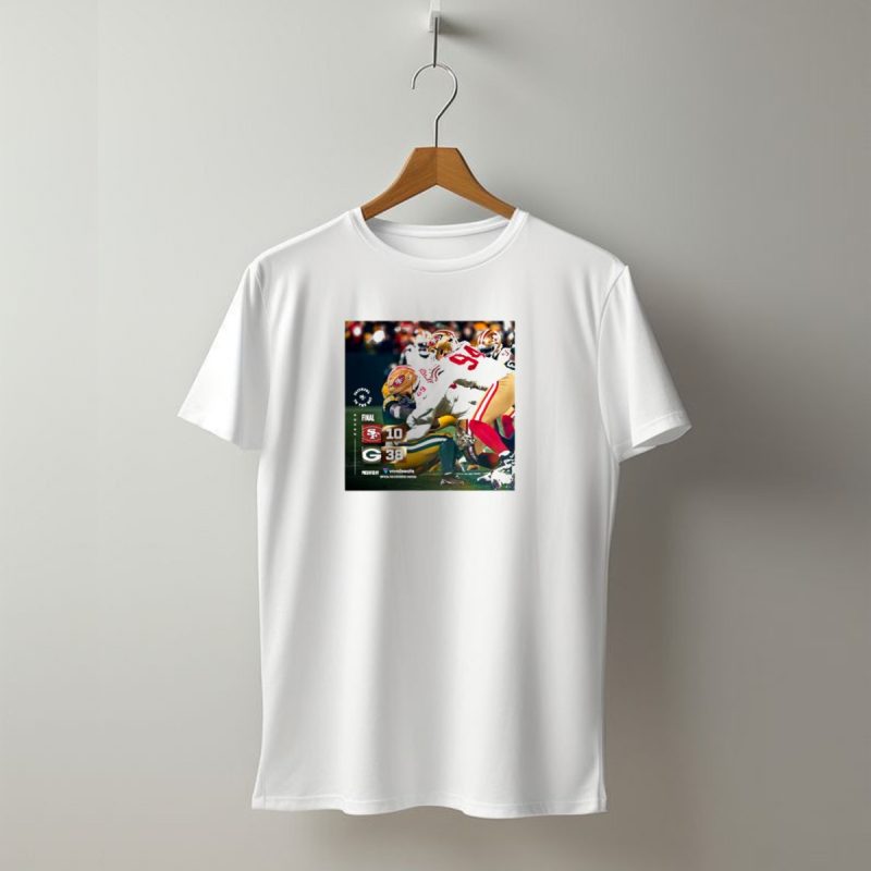 Final San Francisco 49Ers 10 Vs Green Bay Packers 38 Faithful To The Bay T Shirt T Shirt 1
