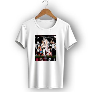 Final Score Atlanta Falcons 15 Vs Las Vegas Raiders 9 Espn Monday Night Football T-Shirt