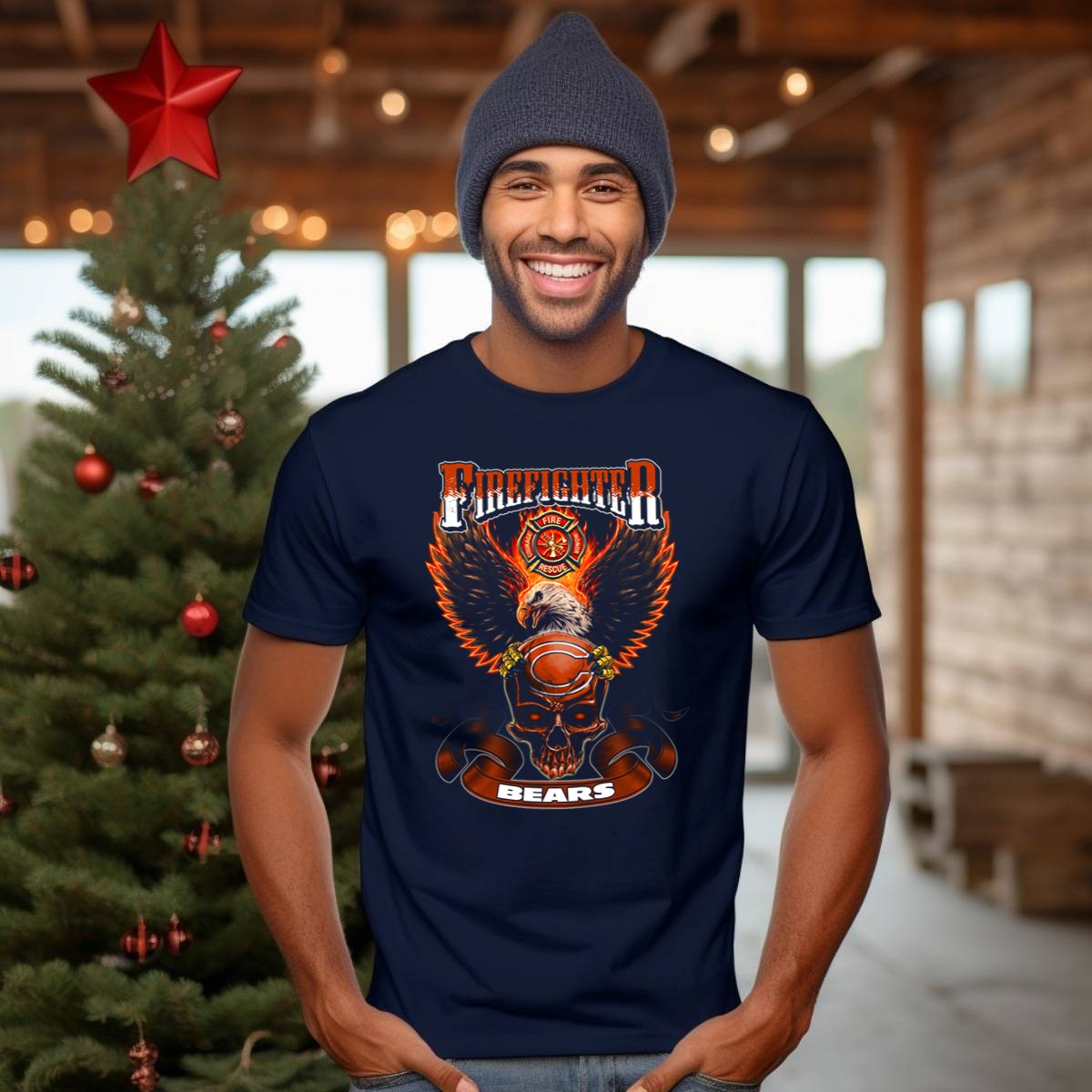Firefighter-Chicago-Bears-Fire-Rescue-Eagle-Skull-T-Shirt-1_t-shirt-3_4