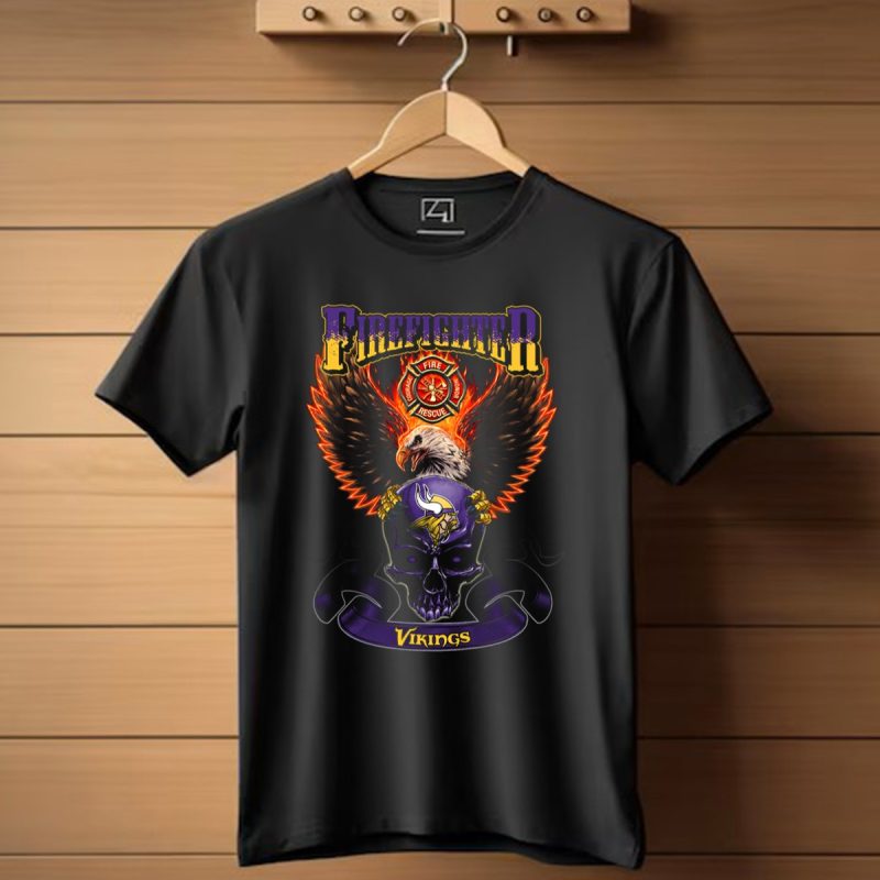 Firefighter-Fire-Rescue-Eagle-Minnesota-Vikings-Skull-T-Shirt-1_T-Shirt-1 Firefighter Fire Rescue Eagle Minnesota Vikings Skull T Shirt 1 T Shirt 1
