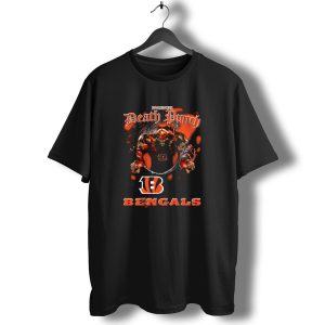 Five Finger Death Punch Cincinnati Bengals Nfl Fans Official Team Collaboration T-Shirt