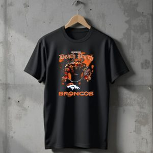 Five Finger Death Punch Denver Broncos Nfl T-Shirt