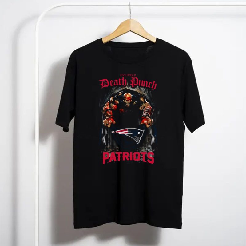 Five Finger Death Punch Patriots New England T Shirt T Shirt 1