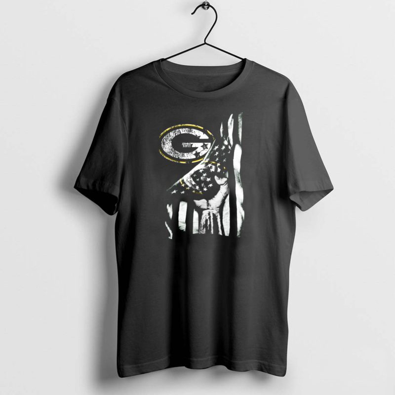 Flag Green Bay Packers Stars And Stripes Fist T Shirt 1 1 T Shirt 1 1 1