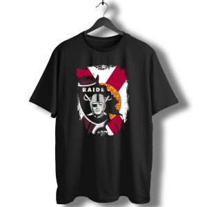 Florida Raiders United With State Seal And Bold X Flag T-Shirt