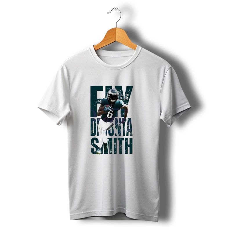Fly Devonta Smith Philadelphia Eagles Super Bowl Lix 2025 T Shirt T Shirt 1 1