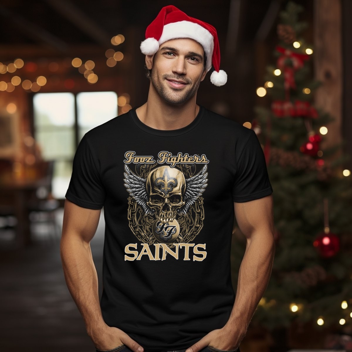Foo-Fighters-Saints-Skull-Winged-Fleur-De-Lis-T-Shirt-1_t-shirt-1_2
