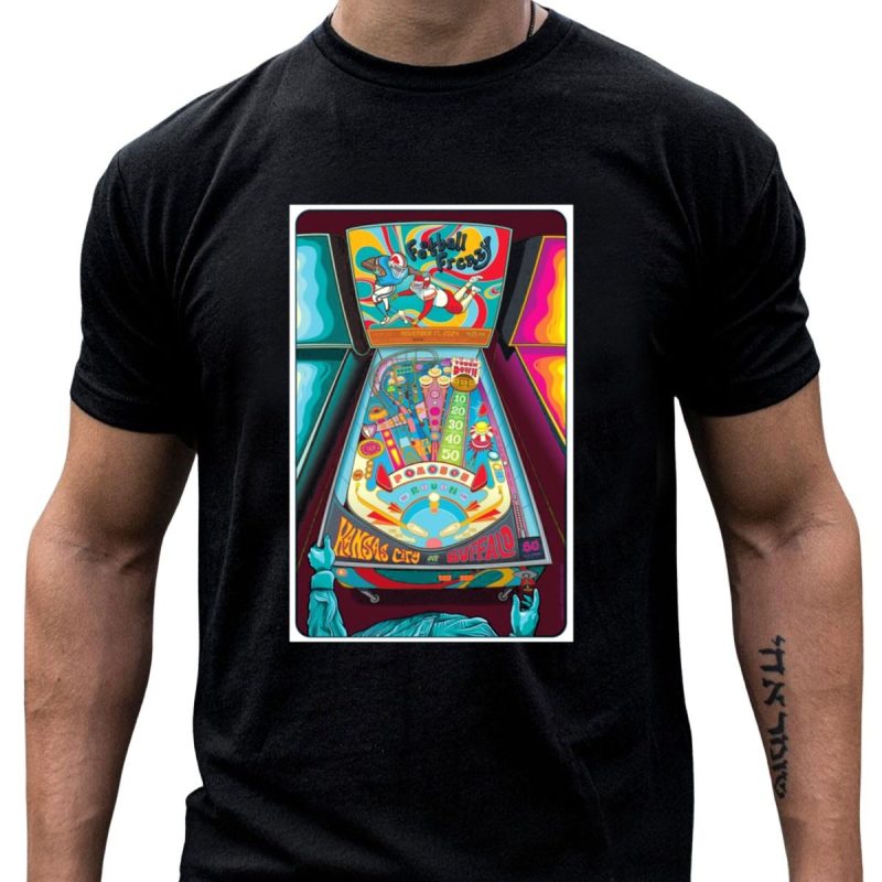 Football Frenzy Kansas City Chiefs Vs Buffalo Bills November 17 2024 Pinball T Shirt T Shirt 1 1