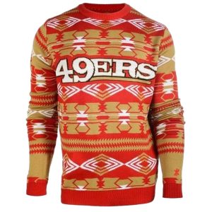 Forever Collectibles San Francisco 49ers 2025 Ugly Sweater