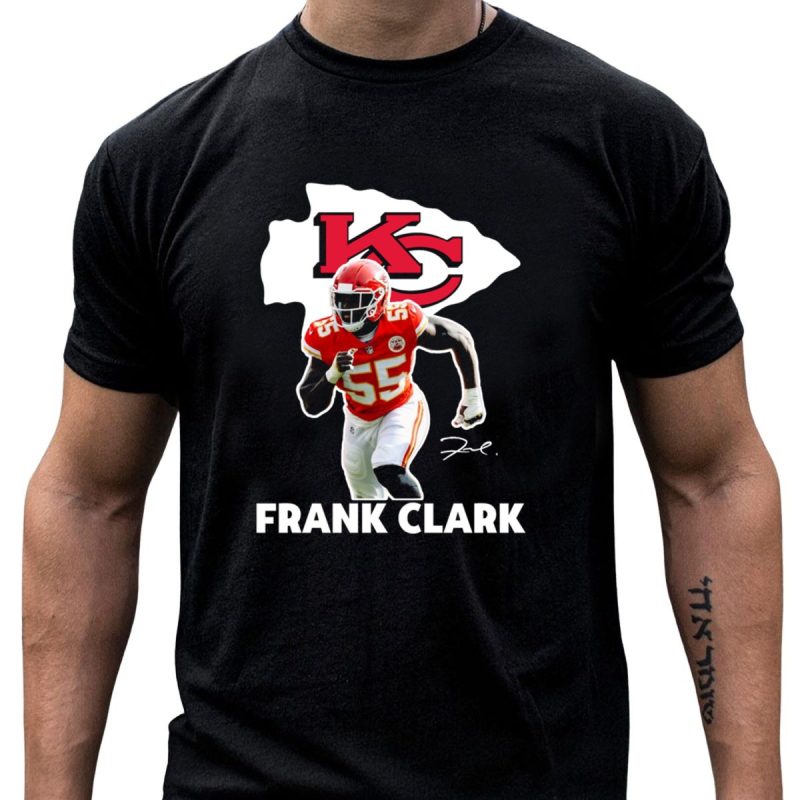 Frank Clark Kc Football #55 Chiefs Player T Shirt T Shirt 1 1