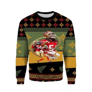 Fred Warner 54 Sf 49ers Ugly Sweater