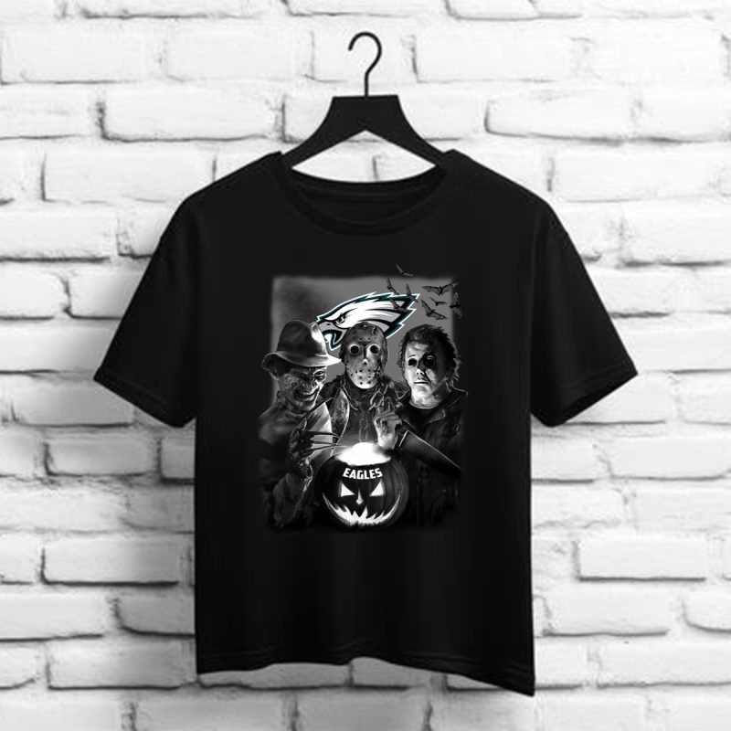 Freddy Michael Jason Philadelphia Eagles T Shirt 1 1