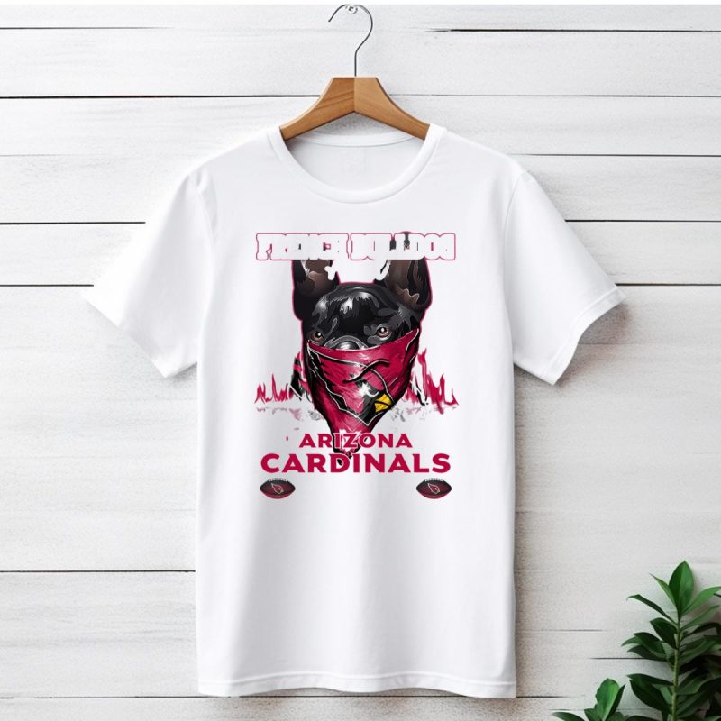 French Bulldog And Arizona Cardinals For Life T Shirt 1 T Shirt 1