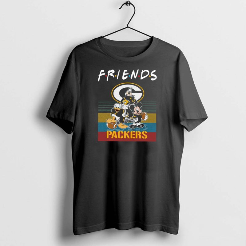 Friends Packers Disney Characters Green Bay Football T Shirt 1 1 T Shirt 1 1 1