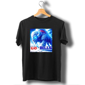 Frozen Buffalo Bills Bison Go Bills T-Shirt