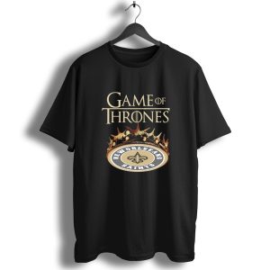 Game Of Thrones New Orleans Saints Mashup T-Shirt