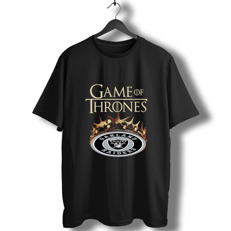 Game Of Thrones Oakland Raiders Mashup T Shirt T Shirt 1