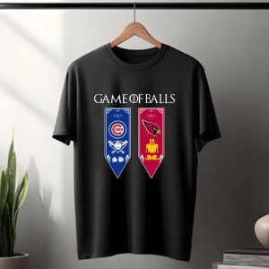 Game of Thrones game of balls Chicago Cubs and Arizona Cardinals T Shirt