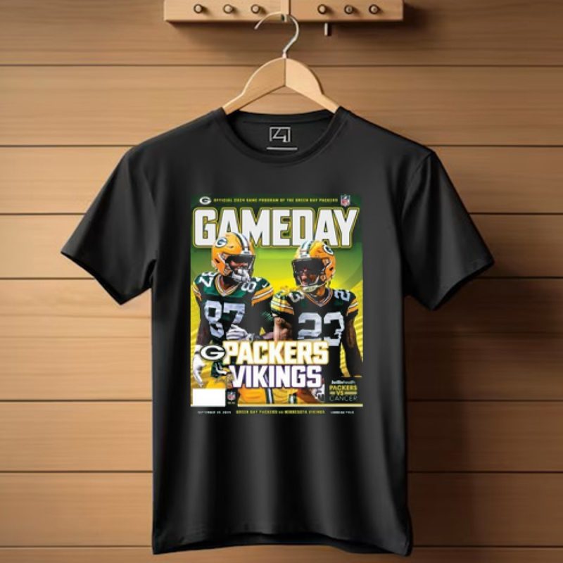 Gameday Packers Vikings September 28 2024 Lambeau Field T Shirt 1 T Shirt 1