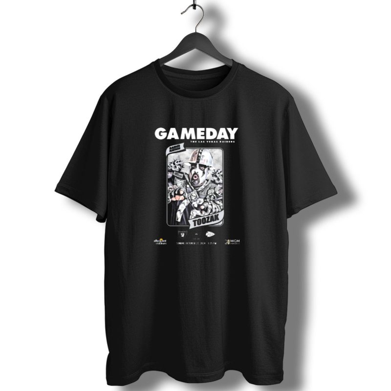 Gameday Raider Nation The Las Vegas Raiders Toozak Vs Chiefs October 27 2024 Allegiant Stadium 1 1 T Shirt 1