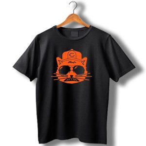 Gary Is A Super Fan Chicago Bears Cat With Sunglasses And Cap T Shirt