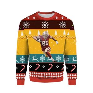 George Kittle 85 Sanfrancisco 49ers Ugly Sweater