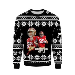 George Kittle Number 85 San Francisco 49ers Ugly Sweater