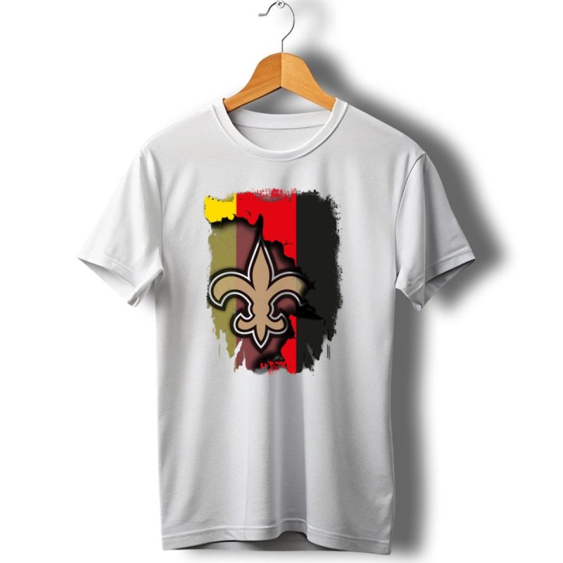 Germany Colors With Saints Fleur De Lis Emblem T Shirt 1 T Shirt 1