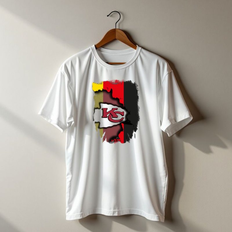 Germany Unity Kansas City Chiefs Flag Mashup T Shirt T Shirt 1 1