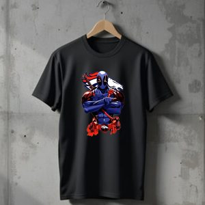 Giants Deadpool Denver Broncos T-Shirt