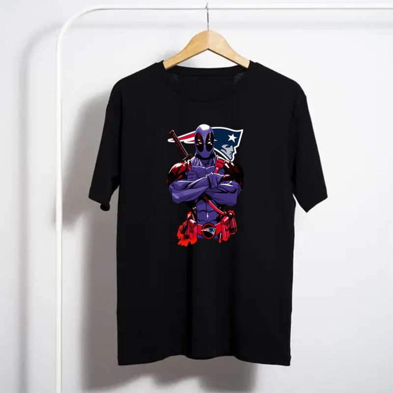 Giants Deadpool New England Patriots T Shirt T Shirt 1