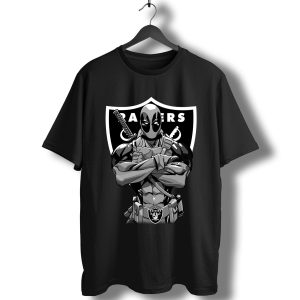 Giants Deadpool Oakland Raiders T-Shirt