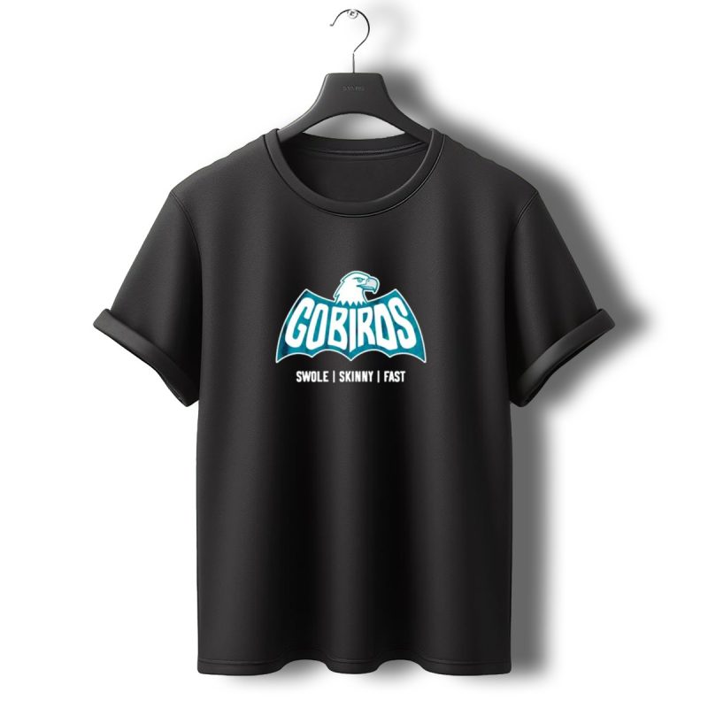 Gobirds Eagles Swole Skinny Fast Batman T Shirt T Shirt 0 1