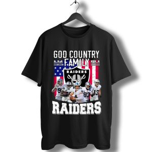 God Country Family Las Vegas Raiders T-Shirt
