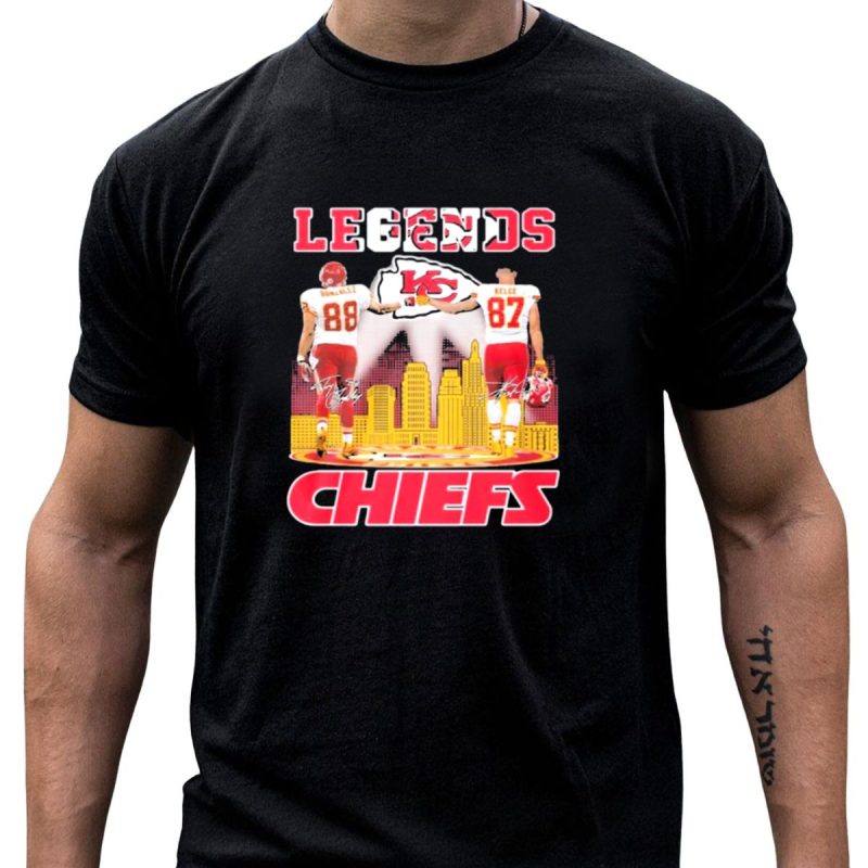 Gonzalez And Kelce Legends Chiefs T Shirt T Shirt 1 1