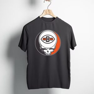 Grateful Dead Cleveland Browns Skull T-Shirt
