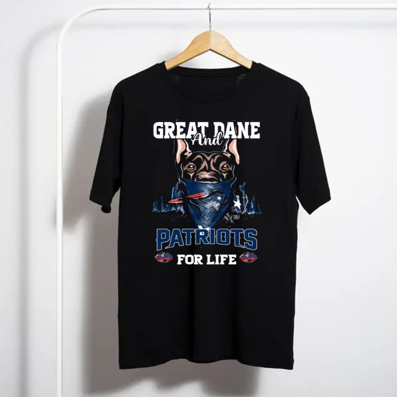 Great Dane And Patriots For Life T Shirt T Shirt 1