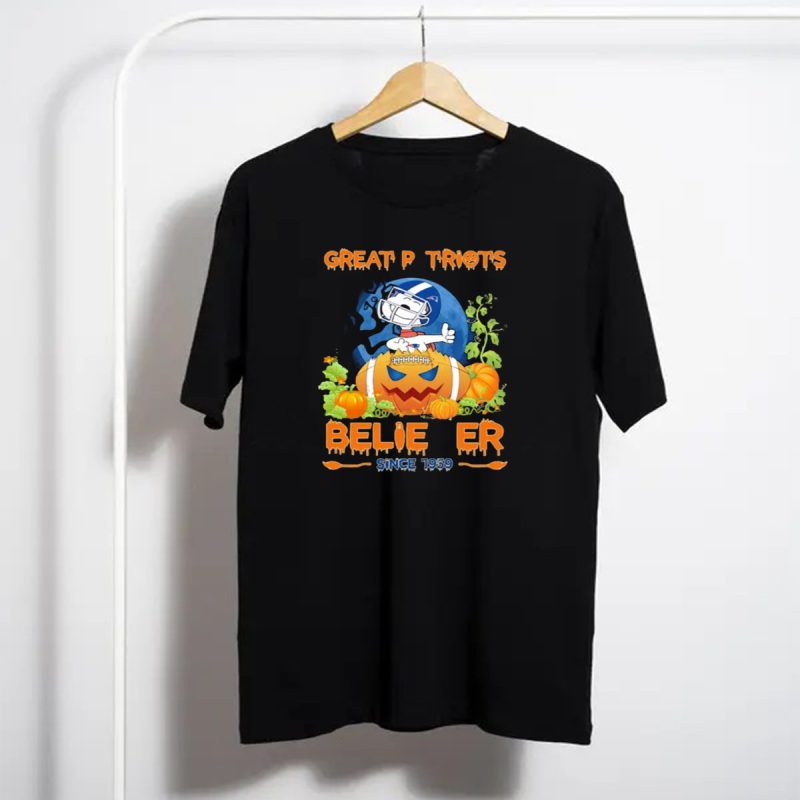 Great Patriots Believer Snoopy Halloween Since 1959 T Shirt T Shirt 1