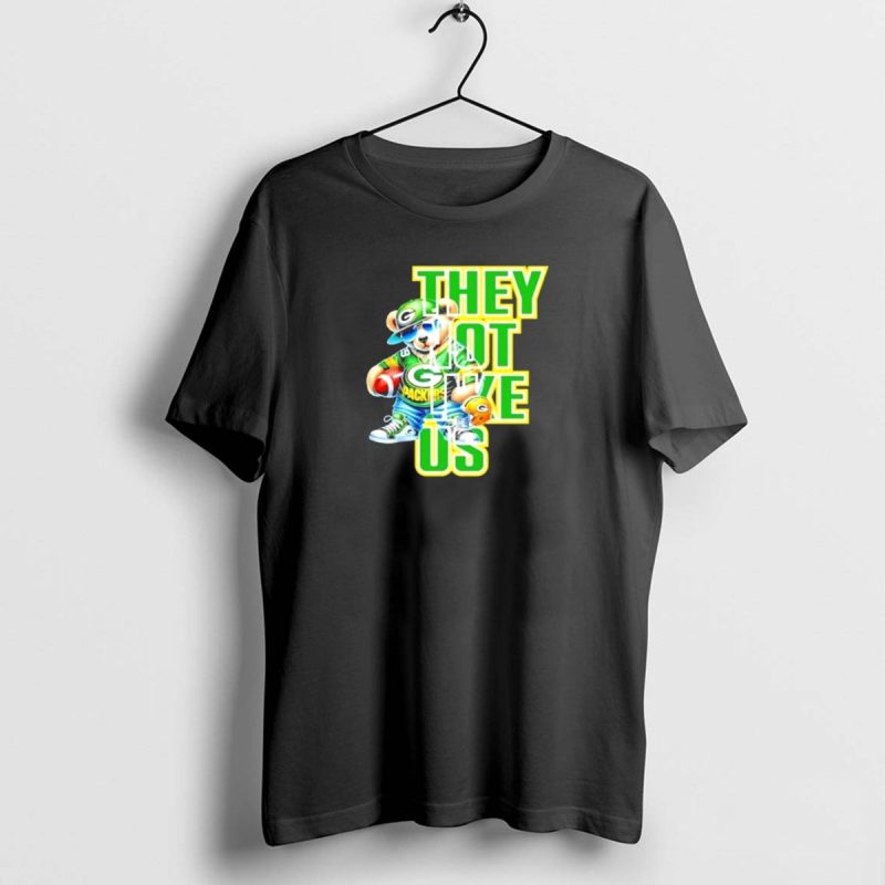 Green Bay Packers Bear They Not Like Us Football T Shirt 1 1 T Shirt 1 1