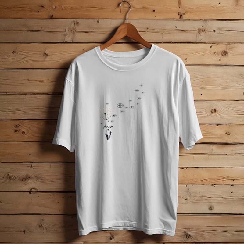 Green Bay Packers Floral Dandelion Logo Formation T Shirt T Shirt 1 1