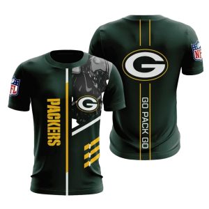 Green Bay Packers Go Pack Go AOP T Shirt
