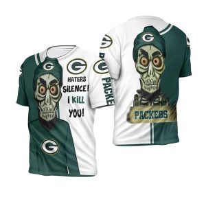 Green Bay Packers Haters I Kill You AOP T Shirt